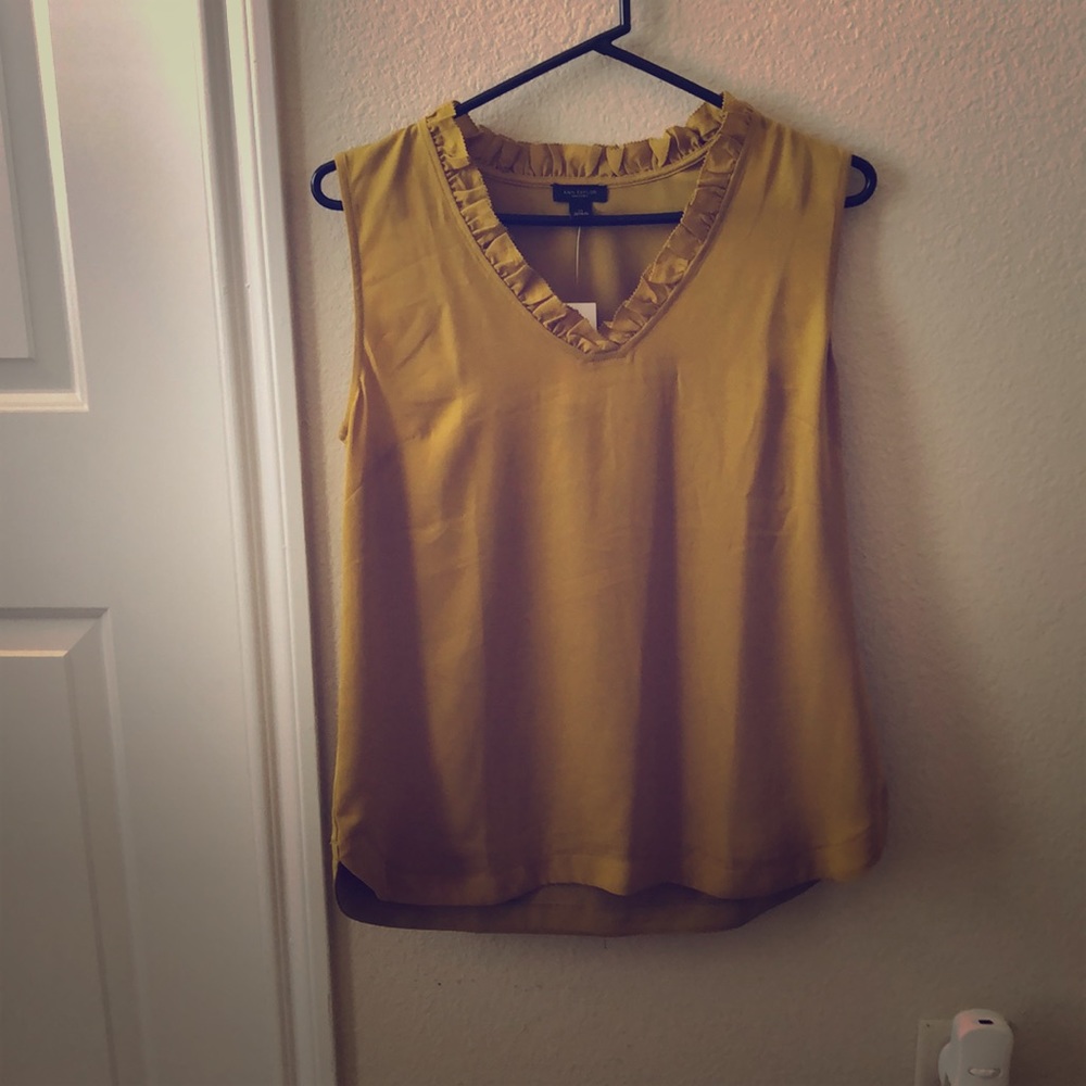 Yellow blouse